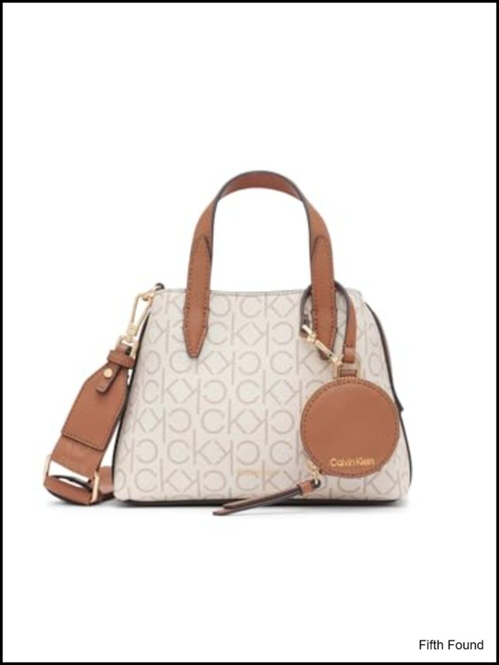 Mini Satchel Crossbody Handbag Vegan Leather 2 in 1